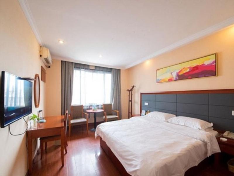 Greentree Inn Nangtong Chongchuan District Middle Renmin Road Babaiban Express Hotel Nantong Dış mekan fotoğraf