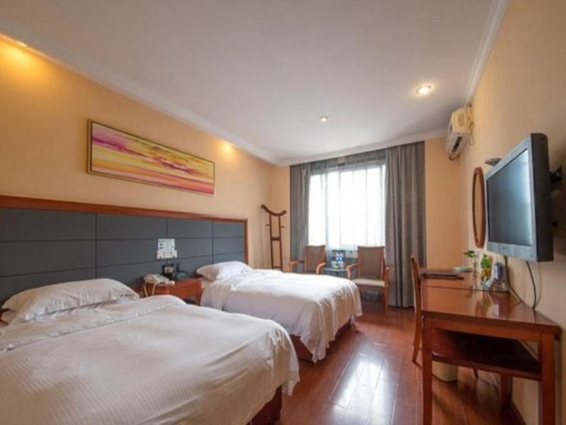 Greentree Inn Nangtong Chongchuan District Middle Renmin Road Babaiban Express Hotel Nantong Dış mekan fotoğraf