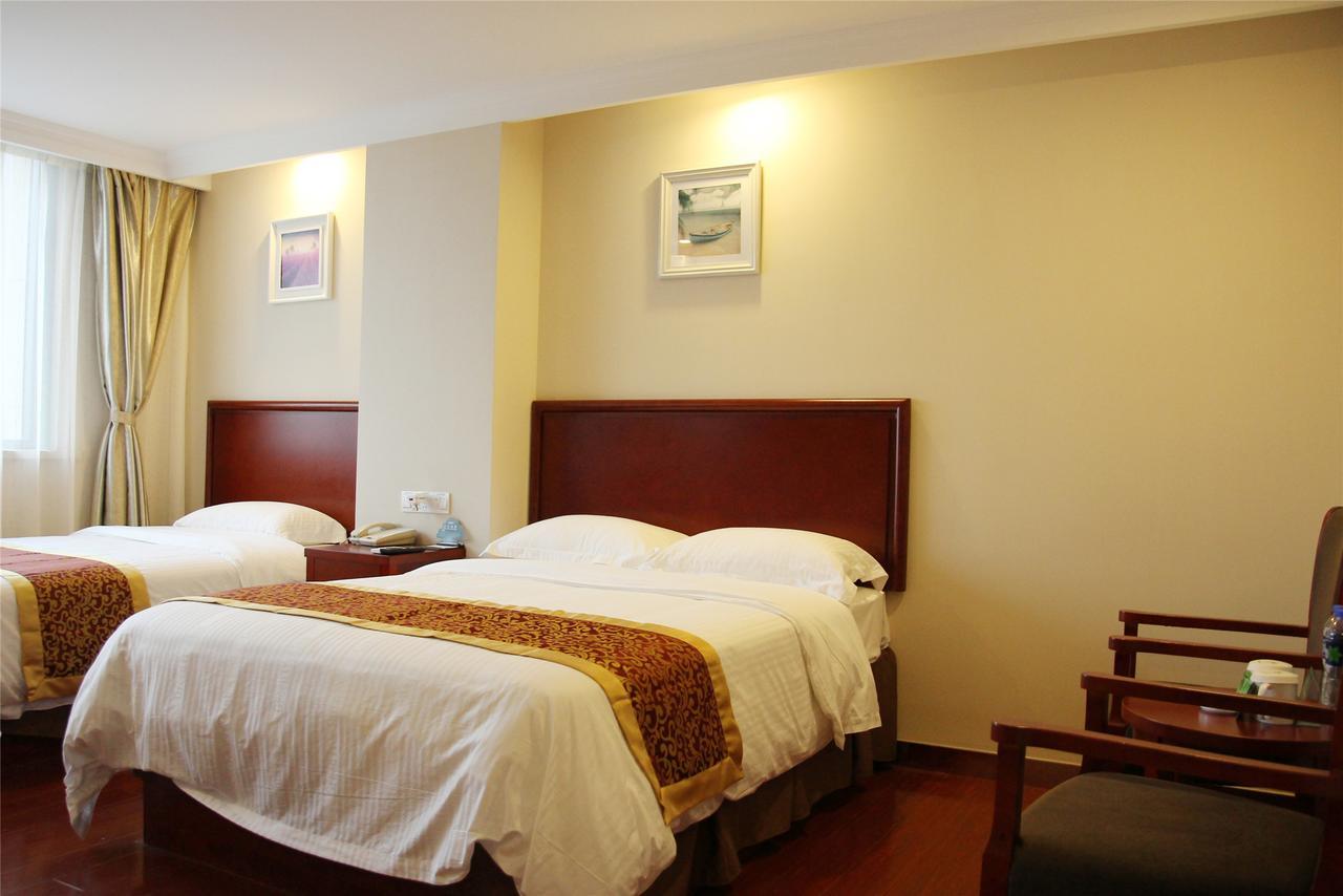 Greentree Inn Nangtong Chongchuan District Middle Renmin Road Babaiban Express Hotel Nantong Dış mekan fotoğraf