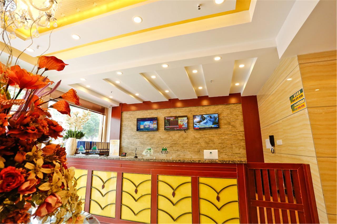 Greentree Inn Nangtong Chongchuan District Middle Renmin Road Babaiban Express Hotel Nantong Dış mekan fotoğraf