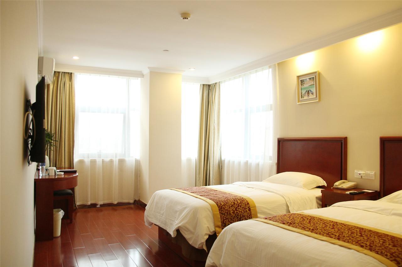 Greentree Inn Nangtong Chongchuan District Middle Renmin Road Babaiban Express Hotel Nantong Dış mekan fotoğraf