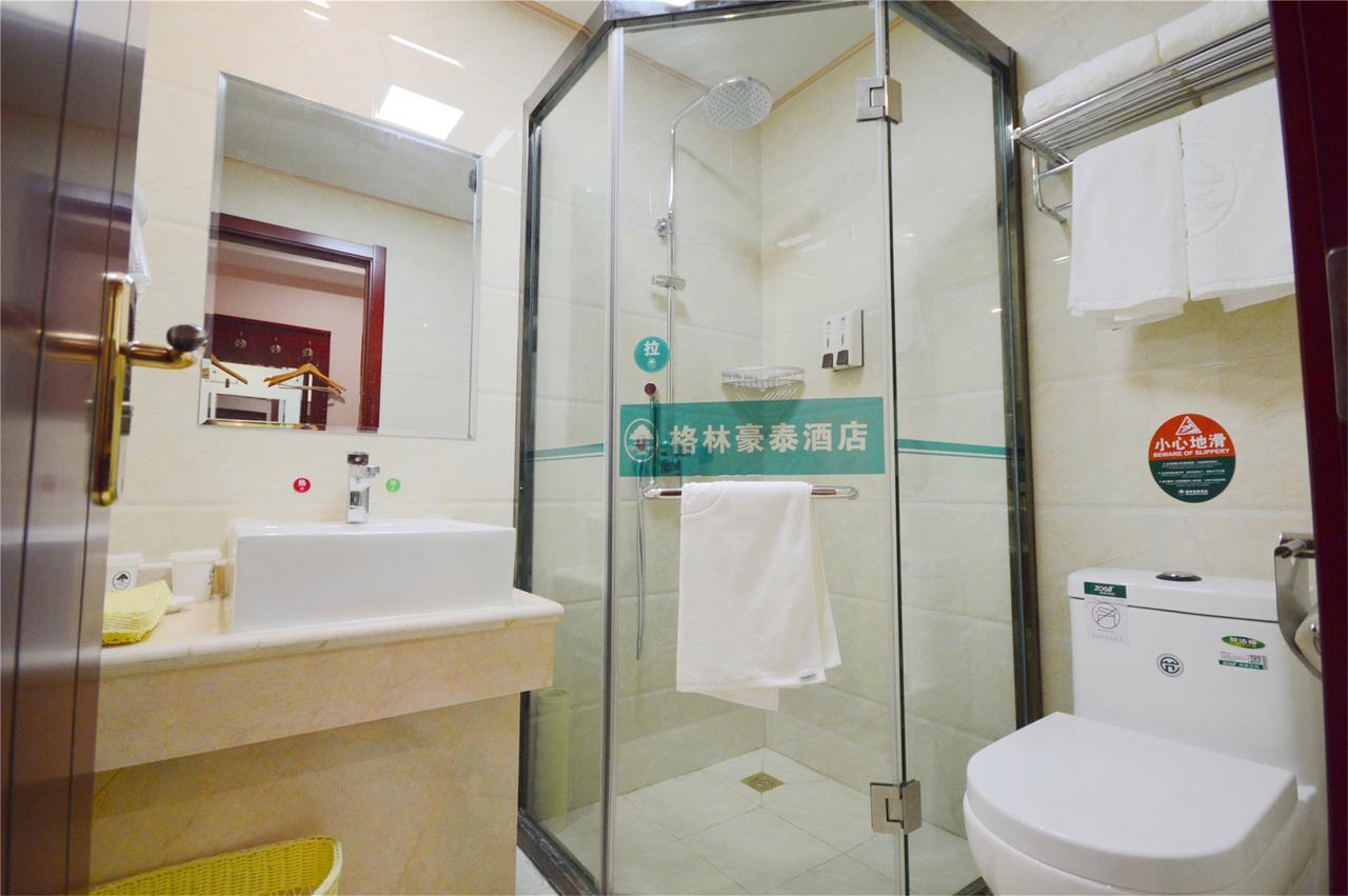 Greentree Inn Nangtong Chongchuan District Middle Renmin Road Babaiban Express Hotel Nantong Dış mekan fotoğraf