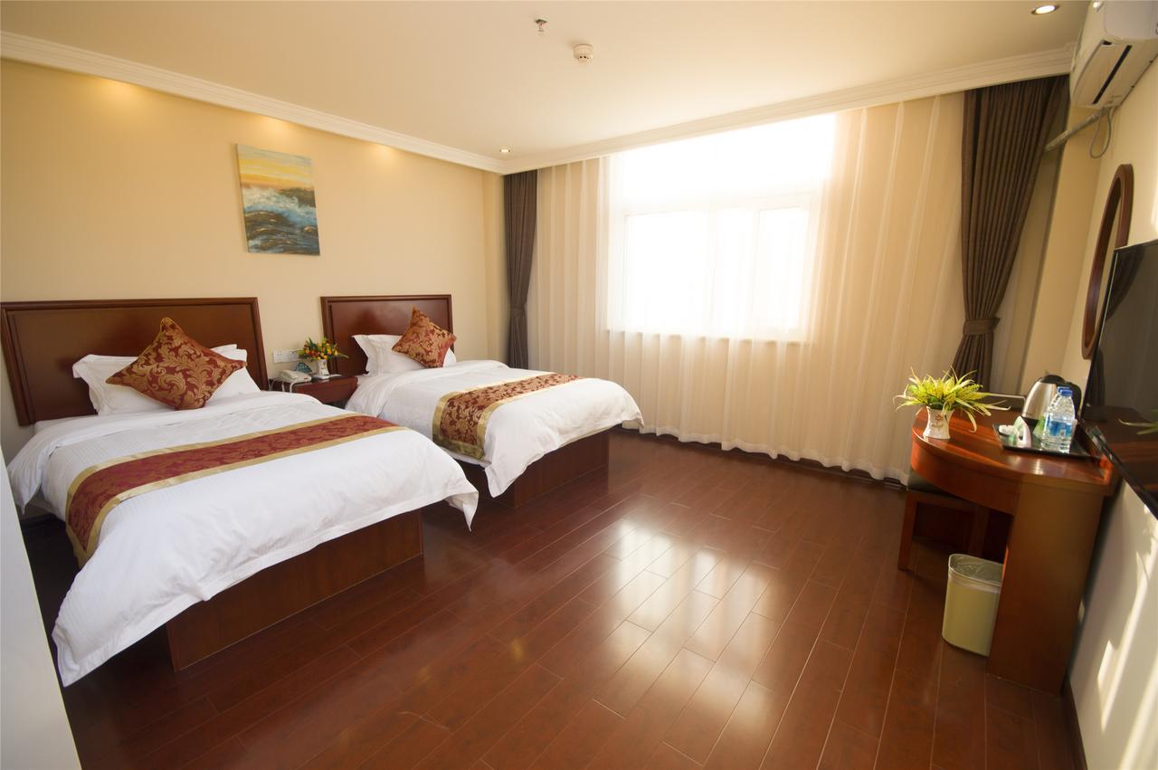 Greentree Inn Nangtong Chongchuan District Middle Renmin Road Babaiban Express Hotel Nantong Dış mekan fotoğraf